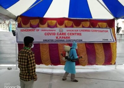 Field work of Paramedical Students during Covid - Health Inspector in chennai